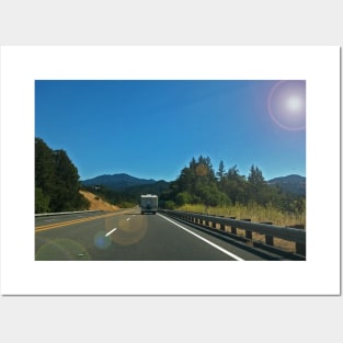 photo road trip Posters and Art